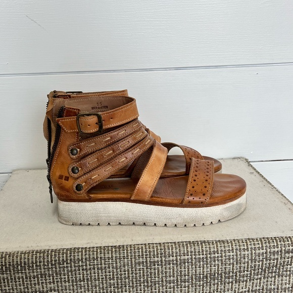 Bed Stu Shoes Bedstu Artemia Espadrille Leather Sandal Size 85